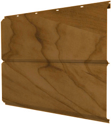 Софит металлический без перфорации 0,45 Print Premium с пленкой Golden Wood Fresh TwinColor изображение, анонсные картинки товара