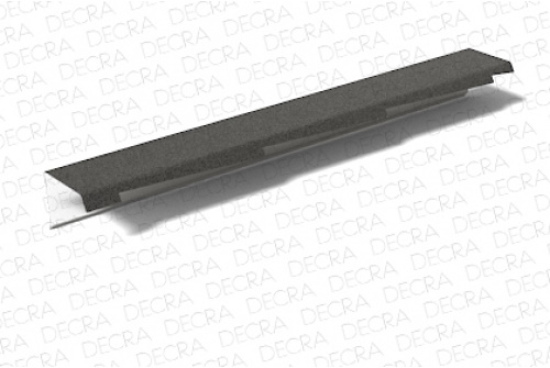 Планка фронтонная левая AeroDek Robust античный серый изображение, анонсные картинки товара