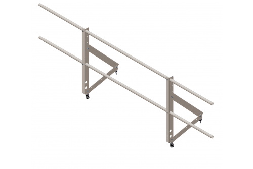 Ограждение кровельное Optima 0,65х2м RAL 9002 изображение, анонсные картинки товара