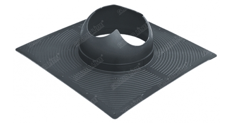 Проходной элемент Krovent Base-VT 110 черный изображение, анонсные картинки товара