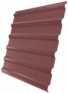 Профнастил С20R 0,45 PE RAL 3009 оксидно-красный (2,0м) изображение, анонсные картинки товара