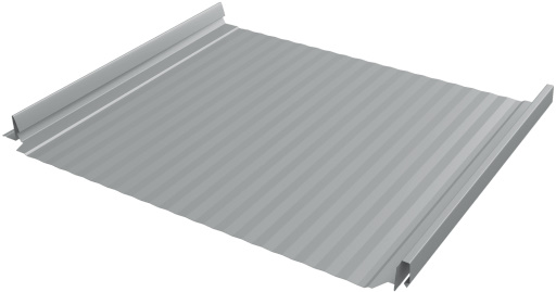 Кликфальц Pro Gofr 0,5 GreenCoat Pural BT, matt RR 22 серый (RAL 7042 транспортный серый a) изображение, анонсные картинки товара