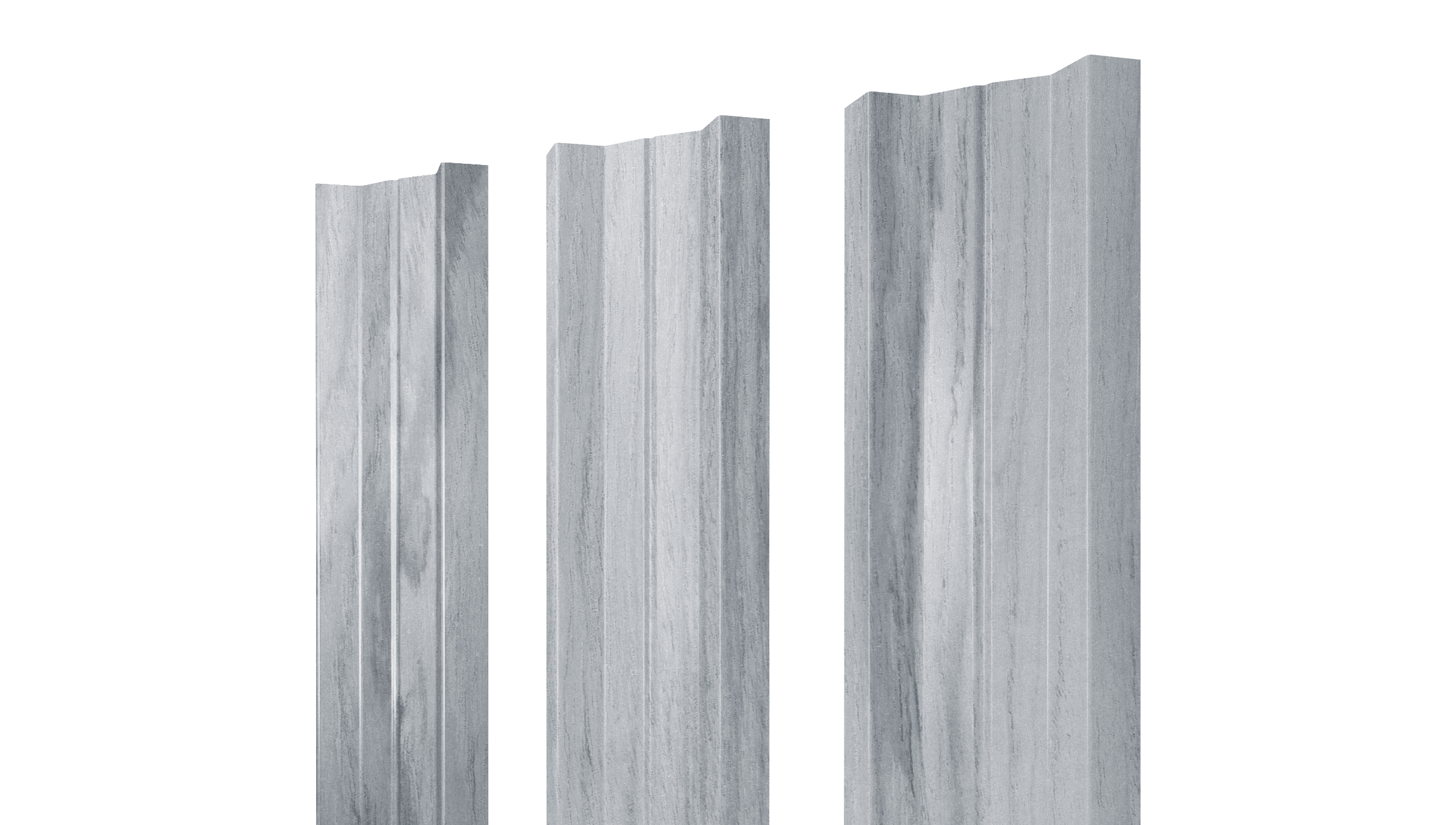 Штакетник М-образный А с прямым резом 0,45 Print Elite Milky Wood TwinColor изображение, анонсные картинки товара