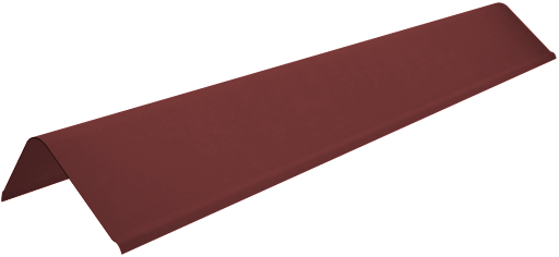 Щипец черепица Ондулин красный (торцевая) изображение, анонсные картинки товара