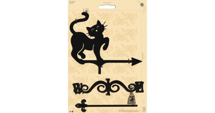 Флюгер большой Duck & Dog 027 Кошка изображение, анонсные картинки товара