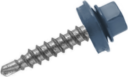 Саморез по металлу Daxmer 5,5х19 RAL 5001 (250) сверло №3 изображение, анонсные картинки товара