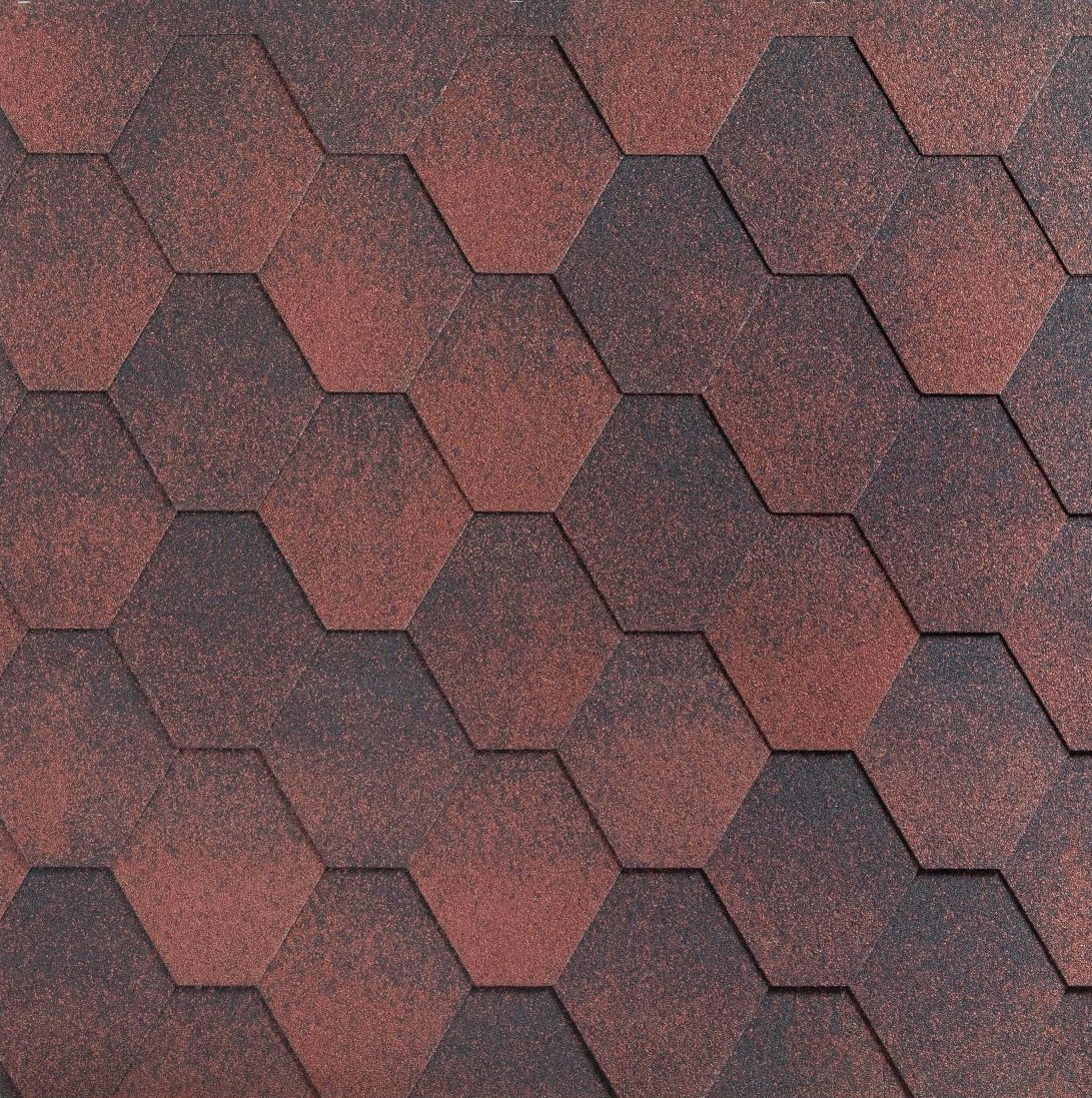 Katepal черепица Jazzy 3,0м2 Красный изображение, анонсные картинки товара