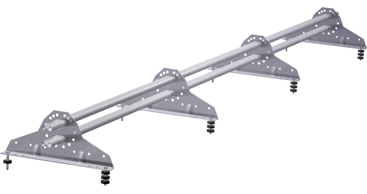 Снегозадержатель NEW трубчатый Grand Line RAL 7004 3м изображение, анонсные картинки товара