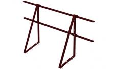 Ограждение кровельное Optima 0,65х2м RAL 7024 изображение, анонсные картинки товара