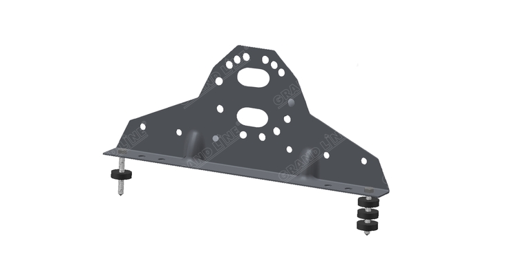 Кронштейн снегозадержателя NEW Grand Line RAL 9006 изображение, анонсные картинки товара