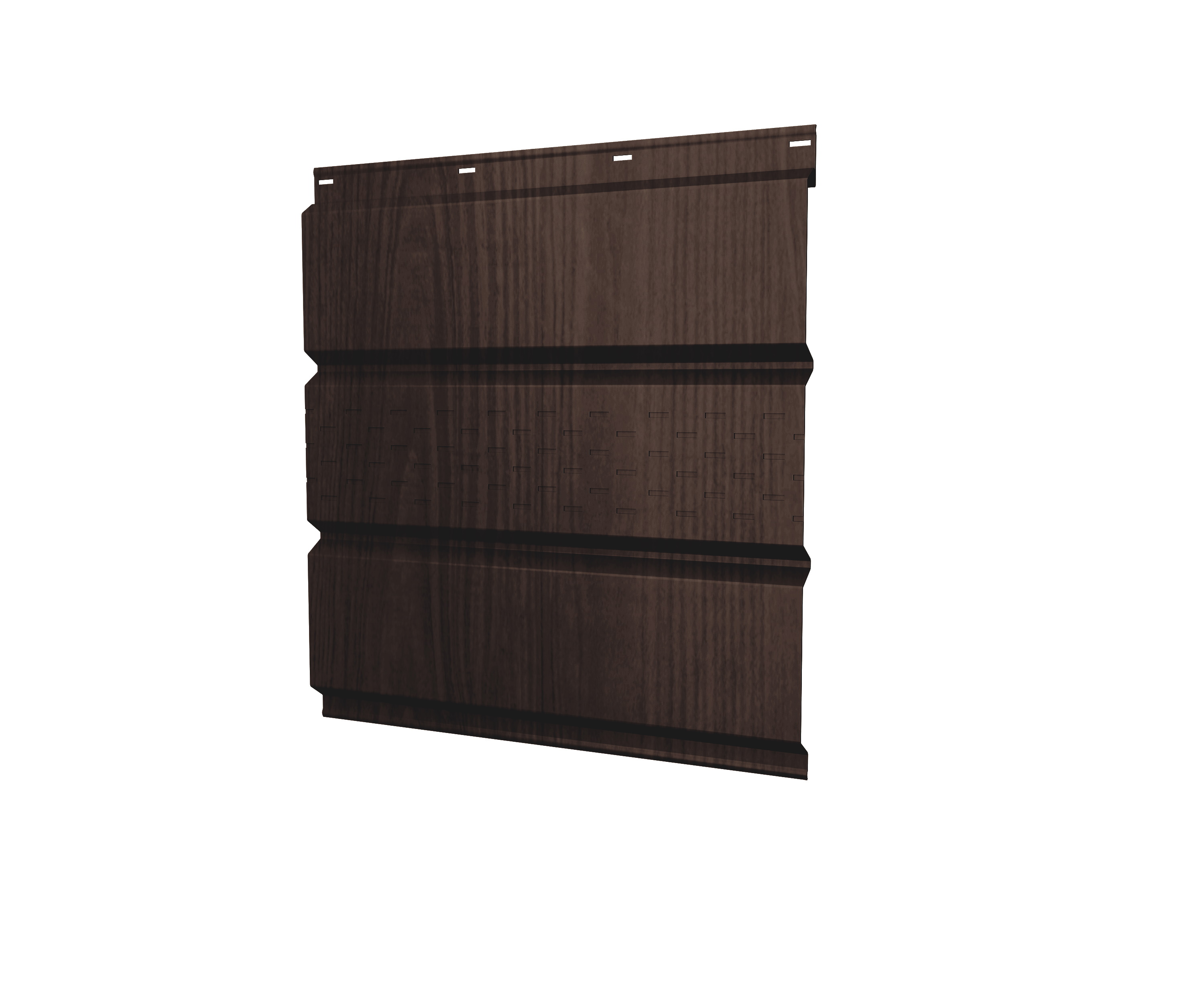 Софит металлический центральная перфорация 0,45 Print Premium с пленкой Antique Wood изображение, анонсные картинки товара