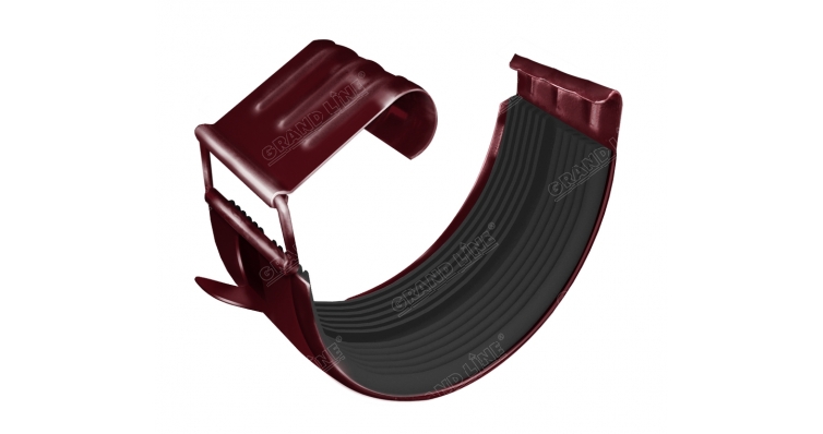 Соединитель желоба GL 125 мм RAL 3005 красное вино изображение, анонсные картинки товара