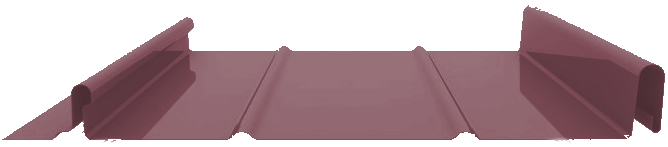 Кликфальц Line 0,5 Satin Мatt RAL 3005 красное вино изображение, анонсные картинки товара