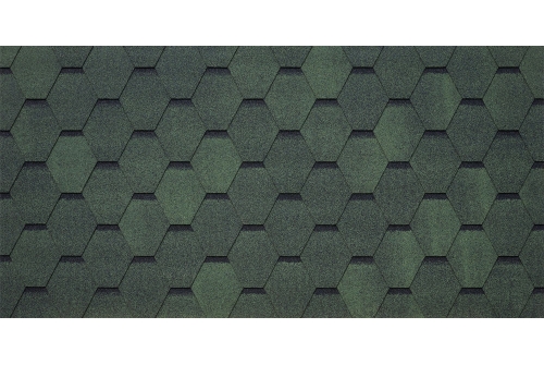 Битумная черепица TEGOLA GARDA verde 479 (зеленый) изображение, анонсные картинки товара