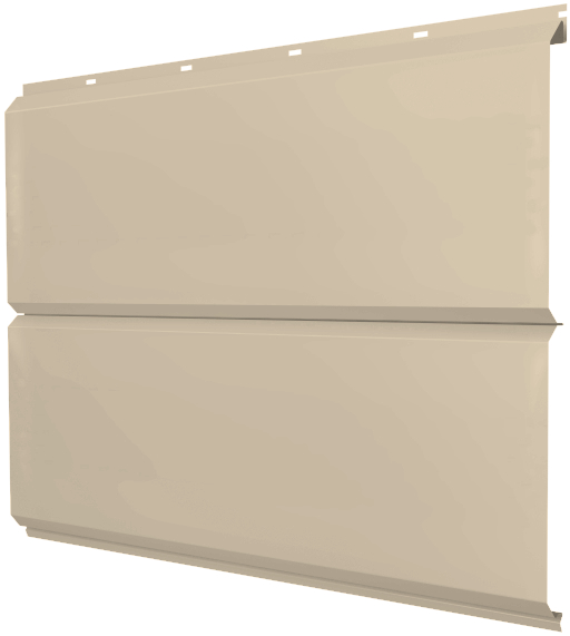 Софит металлический без перфорации 0,45 PE с пленкой RAL 1015 светлая слоновая кость (2,0м) изображение, анонсные картинки товара