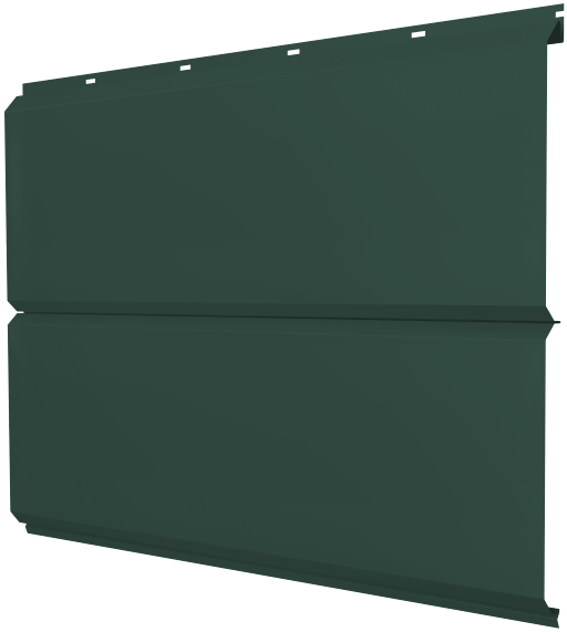 Софит металлический без перфорации 0,5 Satin Matt TX с пленкой RAL 6005 зеленый мох изображение, анонсные картинки товара