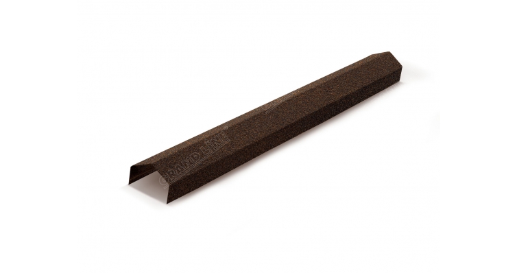 Конек ребровой, ширина 130мм Mtile айрон-барк изображение, анонсные картинки товара