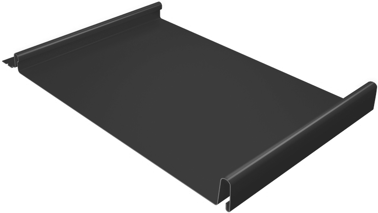 Кликфальц Grand Line 0,5 Satin с пленкой на замках RAL 9005 черный изображение, анонсные картинки товара