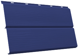 ЭкоБрус new 3D 0,45 PE с пленкой RAL 5002 ультрамариново-синий изображение, анонсные картинки товара