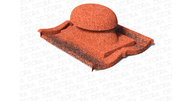 Вентилятор санитарный AeroDek Tradition античный красный изображение, анонсные картинки товара