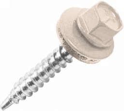 Саморез кровельный Daxmer 4,8х35 RAL 1015 (250) сверло №1 изображение, анонсные картинки товара