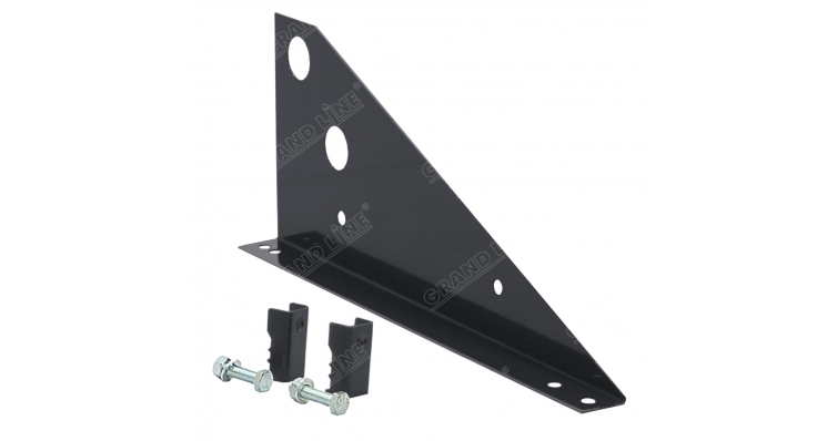 Кронштейн снегозадержателя для фальцевой кровли Optima RAL 7024 изображение, анонсные картинки товара