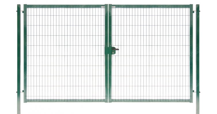 Ворота Medium New Lock 1,73х4,0 RAL 6005 изображение, анонсные картинки товара