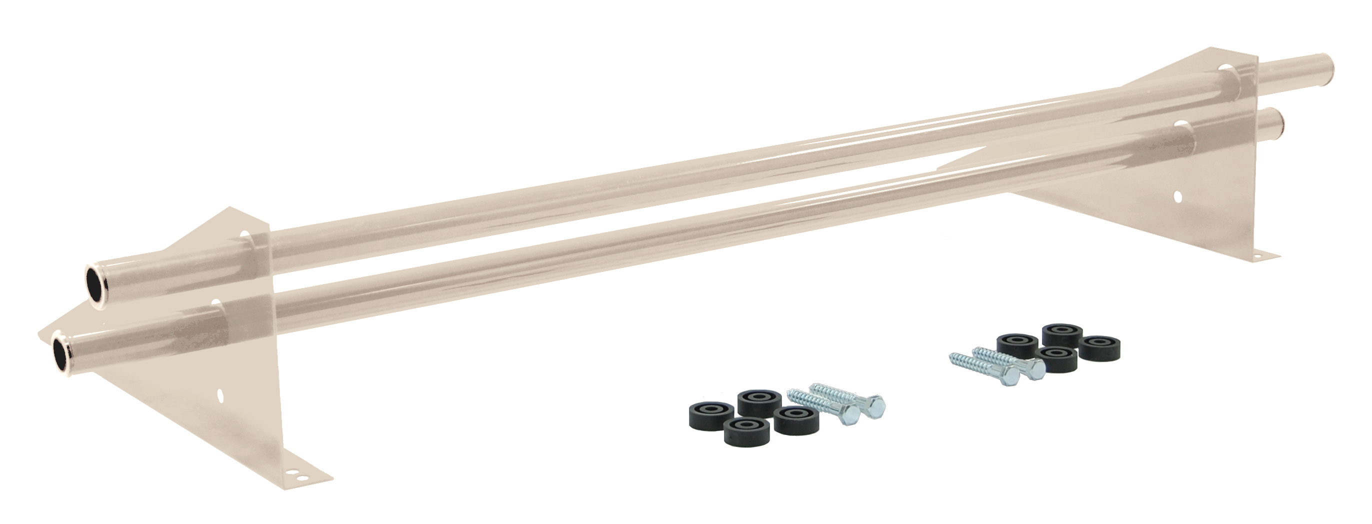 Снегозадержатель трубчатый универсальный Optima RAL 1014 1м изображение, анонсные картинки товара