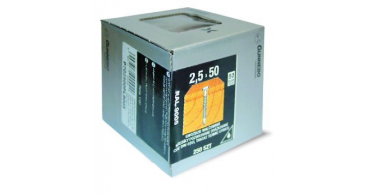 Гвозди Luxard черные ершеные (500 шт) изображение, анонсные картинки товара