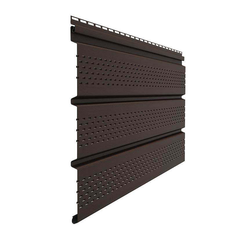 Döcke STANDARD Софит с центральной перфорацией (Шоколад) изображение, анонсные картинки товара