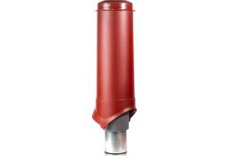 Выход вентиляции Krovent Pipe-VT 125/700 изолированный красный изображение, анонсные картинки товара
