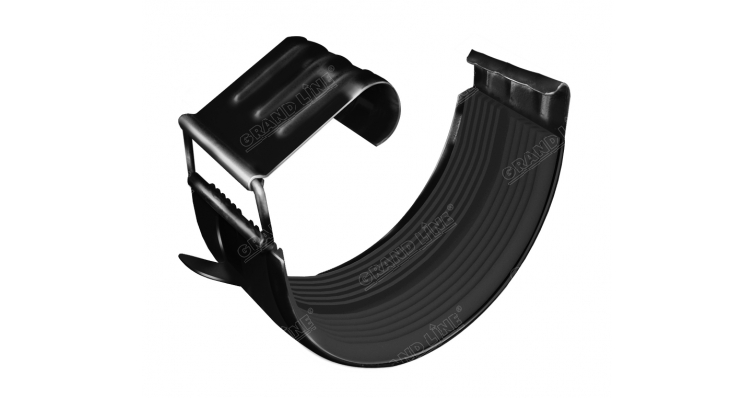 Соединитель желоба GL 125 мм RAL 9005 черный изображение, анонсные картинки товара