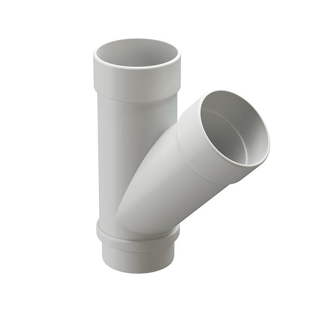 Döcke LUX Тройник 45˚ (Пломбир) изображение, анонсные картинки товара