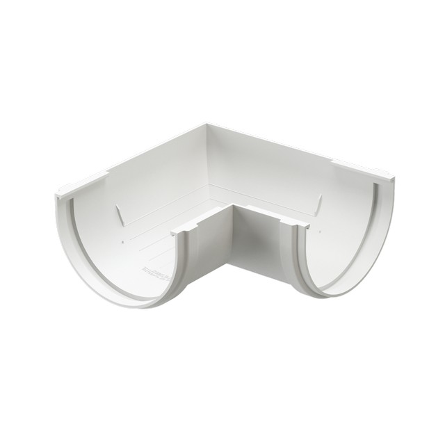 Döcke STANDARD Угловой элемент 120 мм * 90˚ (Белый) изображение, анонсные картинки товара