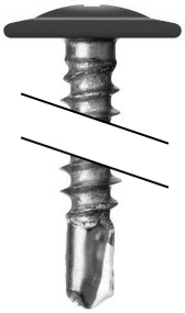 Саморез ПШС 4,2х16 RAL 9004 (1000) изображение, анонсные картинки товара
