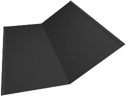 Планка ендовы нижней 300х300 0,5 PurLite Matt RAL 9005 черный (3м) изображение, анонсные картинки товара