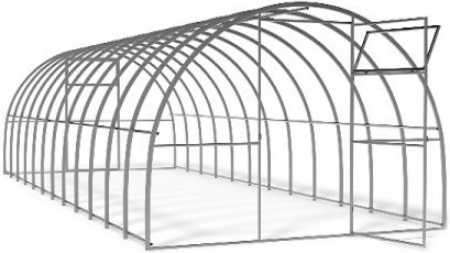 Каркас теплицы 4м "Агросфера-Титан"40*20 (3*2) (шаг дуги 0,67) изображение, анонсные картинки товара