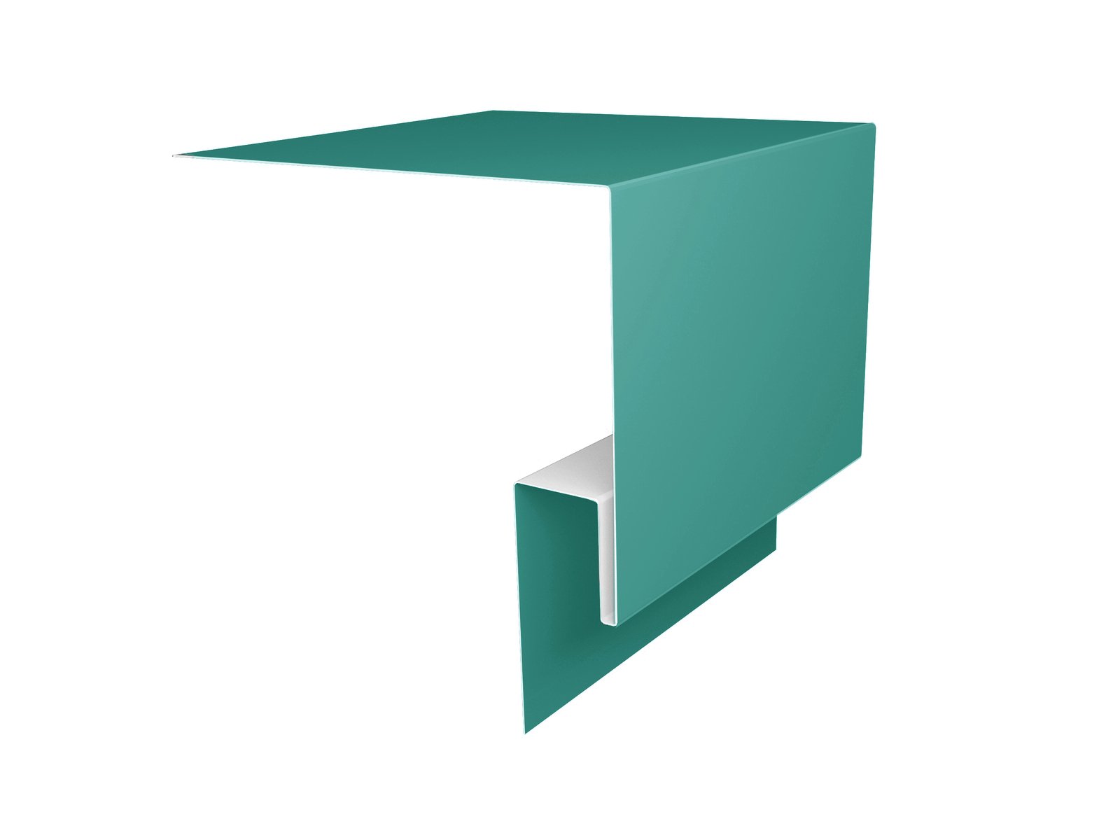 Планка околооконная сложная 250х75х18 (j-фаска) 0,45 PE с пленкой RAL 5021 водная синь (3м) изображение, анонсные картинки товара