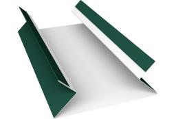 Планка угла внутреннего составная верхняя 0,5 Satin с пленкой RAL 6005 зеленый мох (3м) изображение, анонсные картинки товара