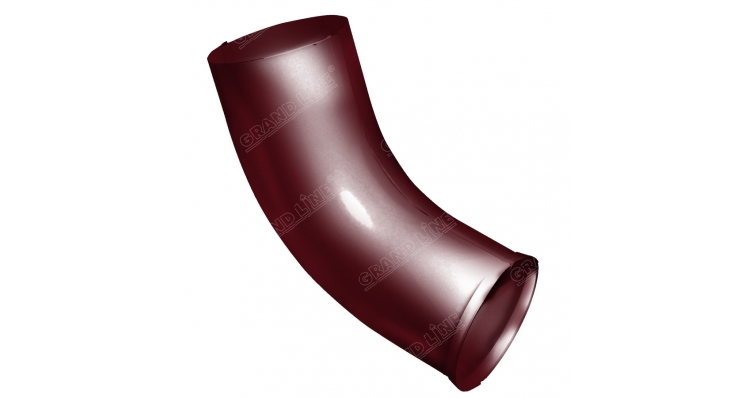 Колено стока 90 мм RAL 3005 красное вино изображение, анонсные картинки товара