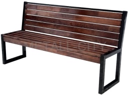 Скамейка №26 (2м) с деревом изображение, анонсные картинки товара