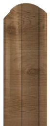 Штакетник Полукруглый Slim фигурный 0,45 Print Premium Pine Wood Fresh изображение, анонсные картинки товара