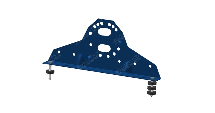 Кронштейн снегозадержателя NEW Grand Line RAL 5005 изображение, анонсные картинки товара