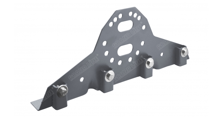 Кронштейн универсальный Grand Line для фальцевой кровли RAL 9006 изображение, анонсные картинки товара