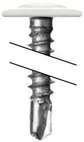 Саморез ПШС 4,2х19 RAL 9016 (1000) изображение, анонсные картинки товара