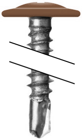 Саморез ПШС 4,2х19 RAL 8003 (1000) изображение, анонсные картинки товара