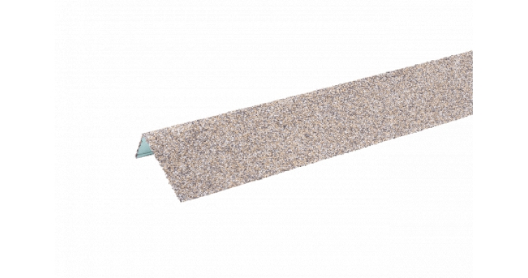 ТЕХНОНИКОЛЬ HAUBERK наличник оконный металлический, серо-бежевый изображение, анонсные картинки товара