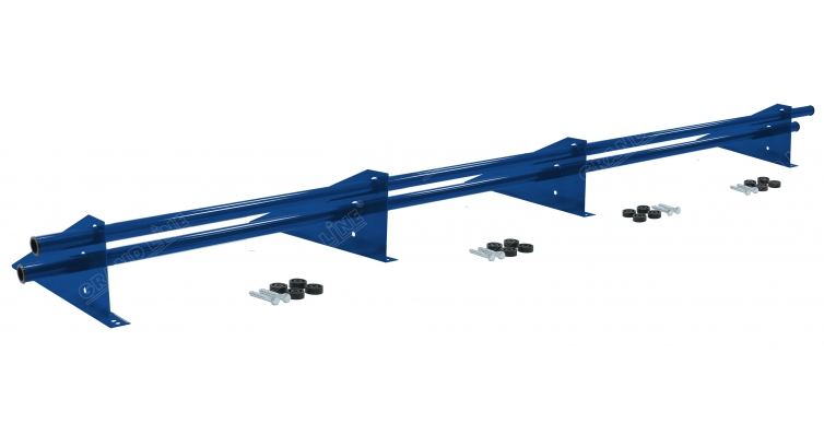 Снегозадержатель трубчатый универсальный Optima плюс RAL 5005 3м изображение, анонсные картинки товара