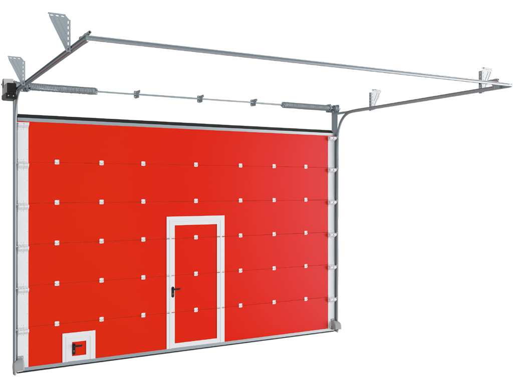 Ворота противопожарные секционные под заказ изображение, анонсные картинки товара