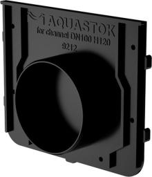 Заглушка торцевая пластиковая для DN100 H120-H180, класс нагрузки Е600 Aquastok (9212) изображение, анонсные картинки товара